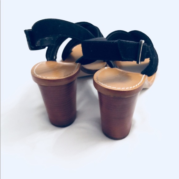 [J. Crew] Black Heels 8 - Picture 2 of 7